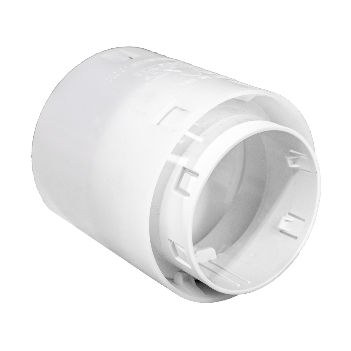 4 Inch External Snap Coupler to 3 Inch Corrugated Combo