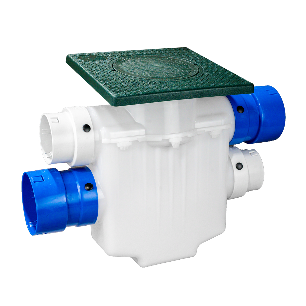 6 Inch<br>4-Way Connect Catch Basin<br>Sump Lift / Septic Box