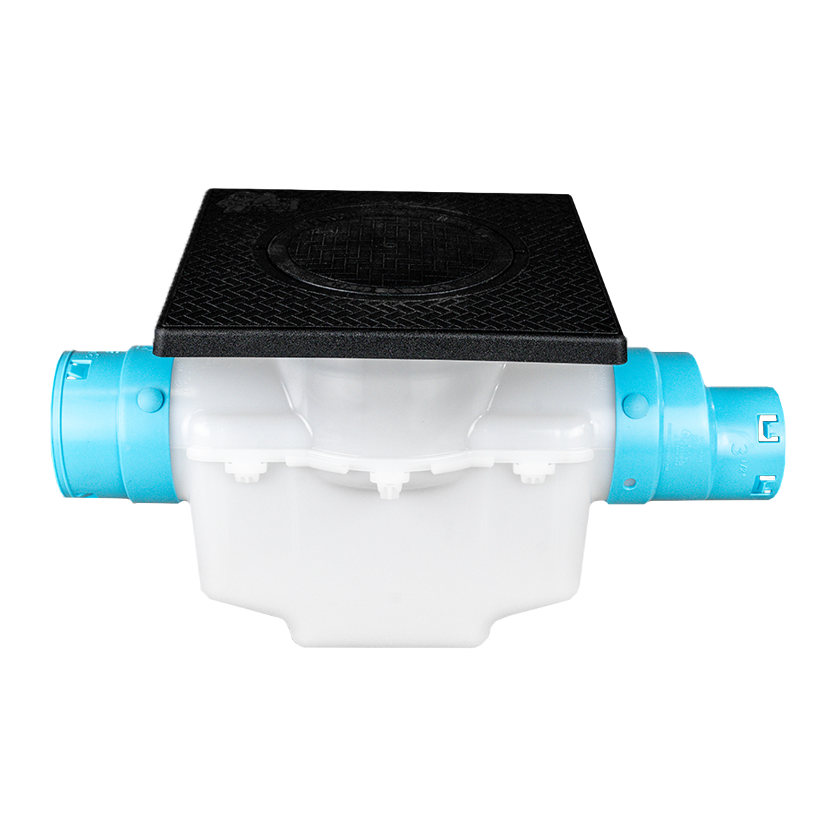 12×12 Catch Basin<br>Connects to 3½ Inch Corrugated