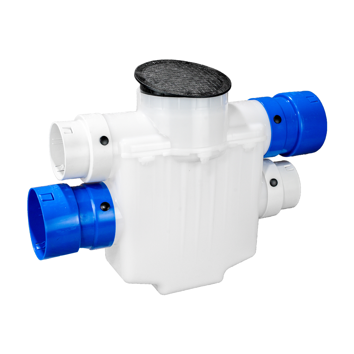 6 Inch<br>4-Way Connect Catch Basin<br>Sump Lift / Septic Box
