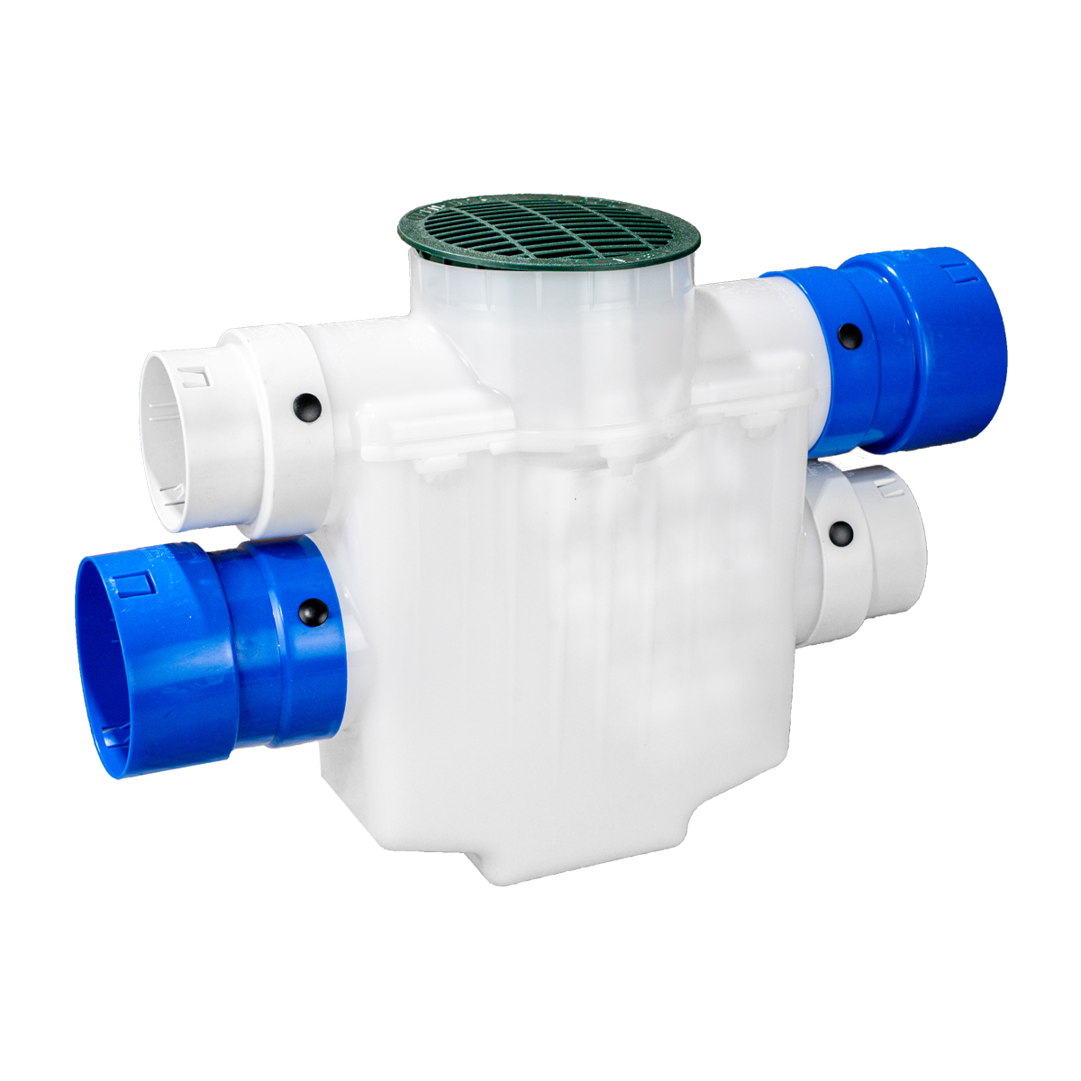 6 Inch<br>4-Way Connect Catch Basin<br>Sump Lift / Septic Box