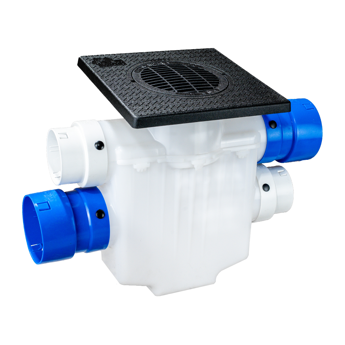 6 Inch<br>4-Way Connect Catch Basin<br>Sump Lift / Septic Box