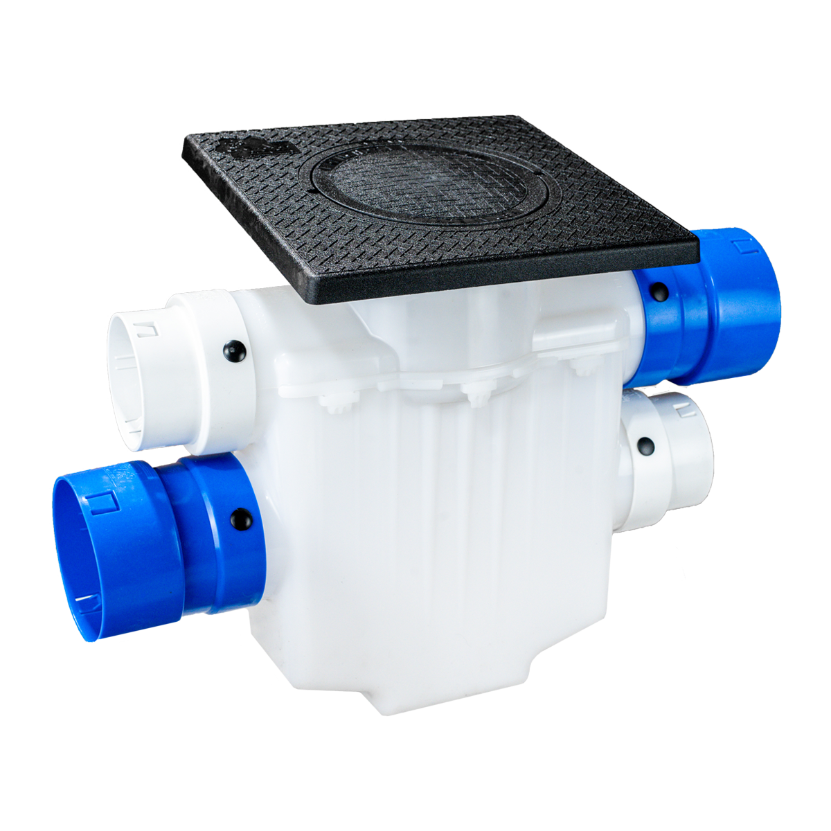 6 Inch<br>4-Way Connect Catch Basin<br>Sump Lift / Septic Box