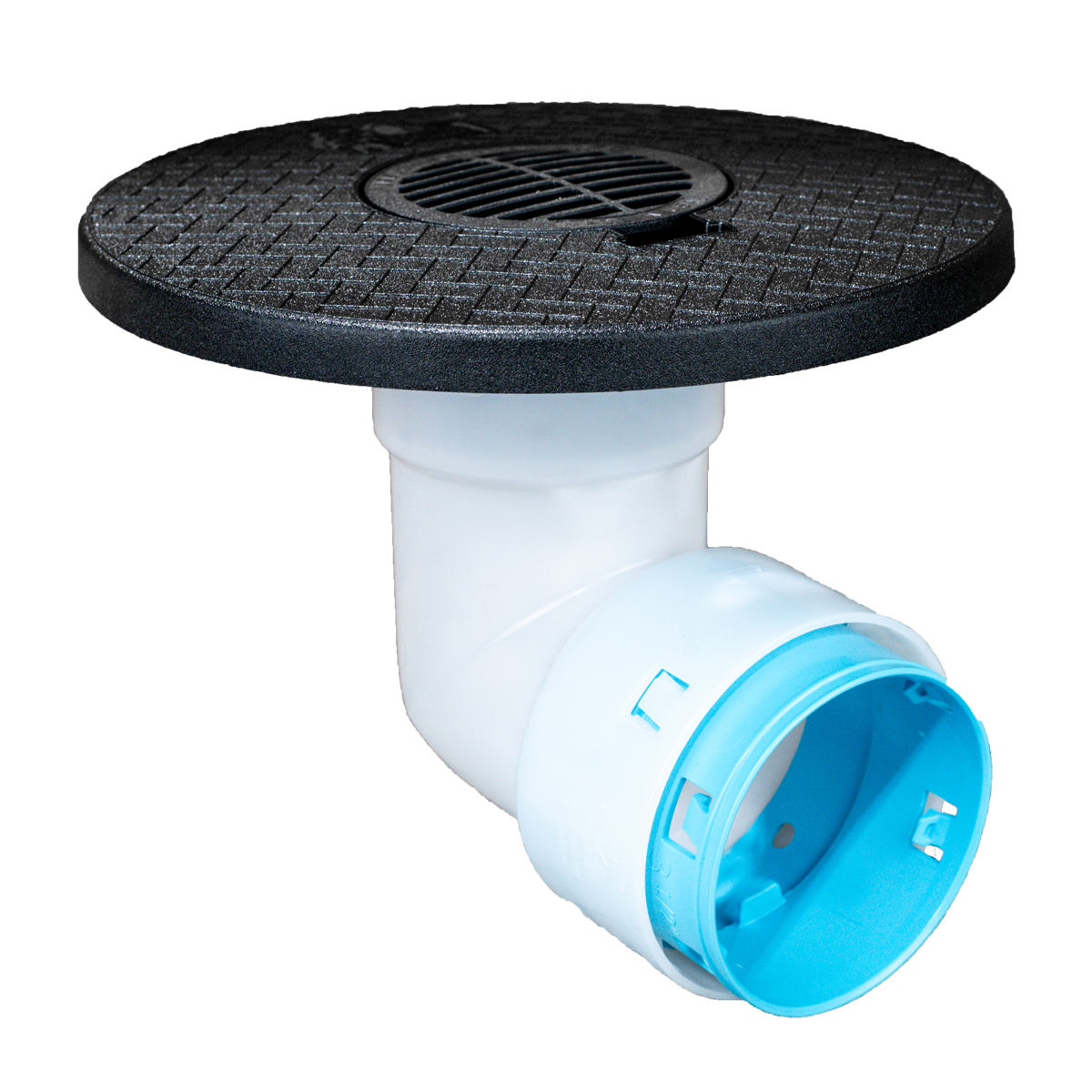 Not Quite a 90<br>Turf Restrictor Plate with Drain Grate