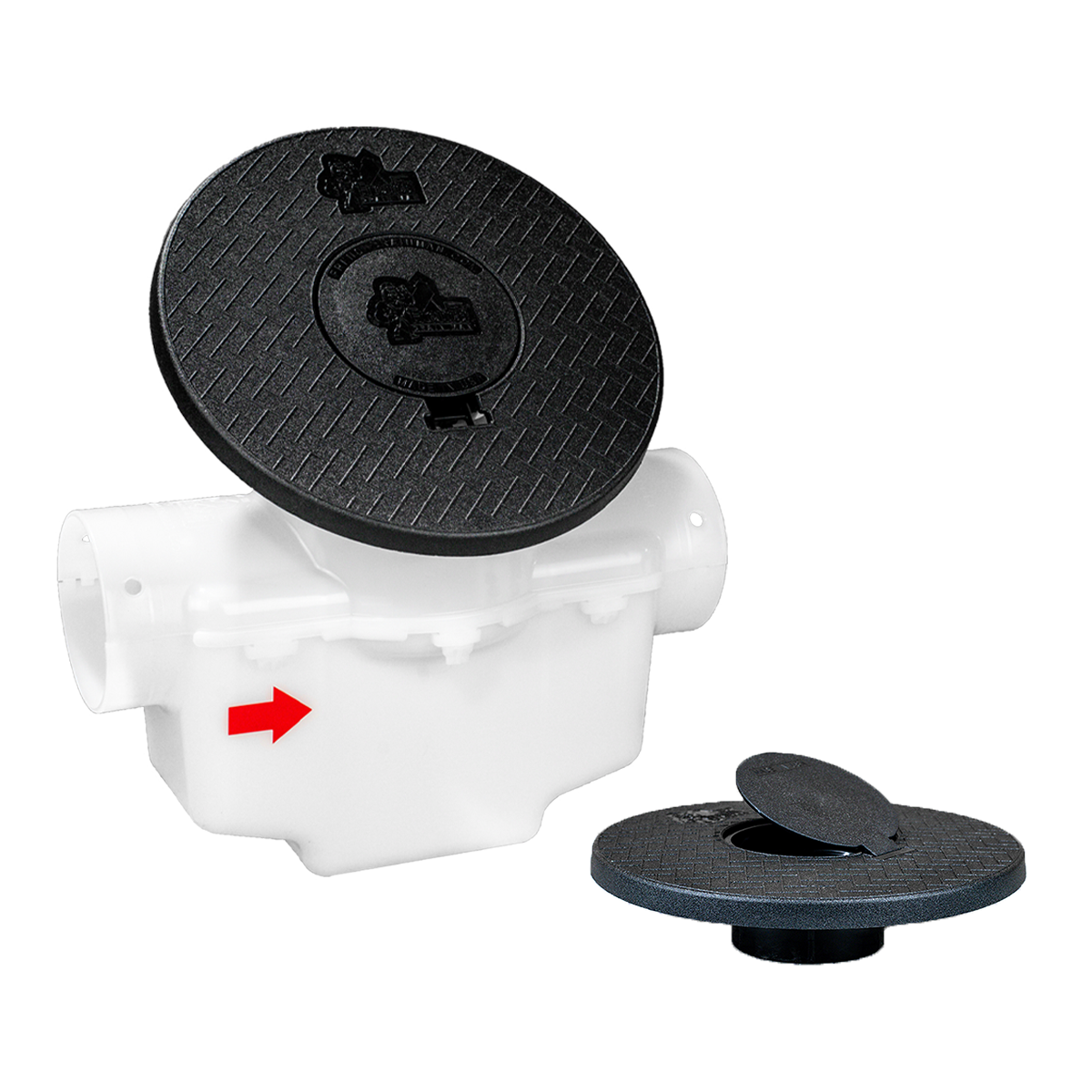 Round Turf Restrictor Plate<br>Single Line Catch Basin<br>Pop Up Emitter Kit