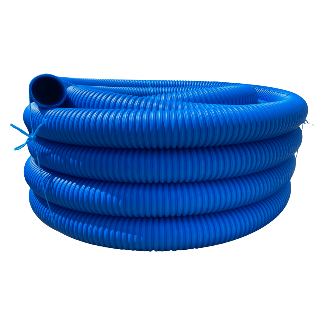 3½ Inch High Octane®<br>Armor Blue<br>Solid Corrugated Pipe