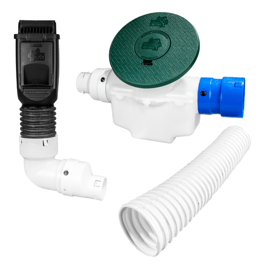 Ultimate Downspout Transition Kit<br>Black Leaf Filter