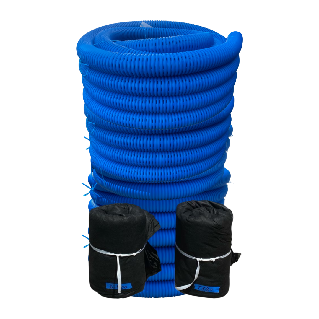 2 x 3½ Inch High Octane® 8-Slot<br>+ 2 x 3½ Inch Solid High Octane® Armor Pipe<br> With 200 Feet Fabric