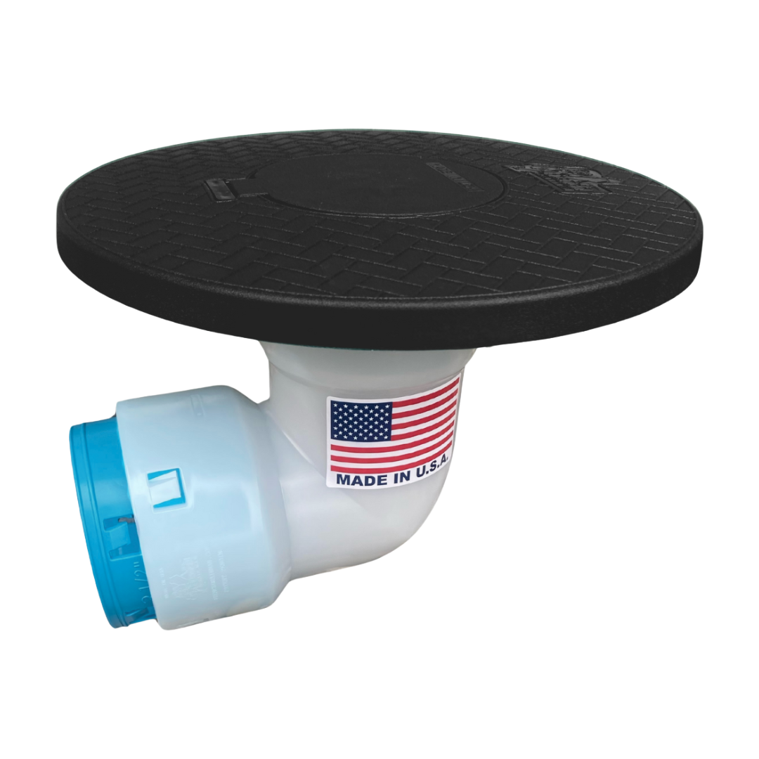 High Flow Pop-Up Emitter</br>& Turf Restrictor Plate</br>Connects to 3½ Inch Corrugated (Copy)