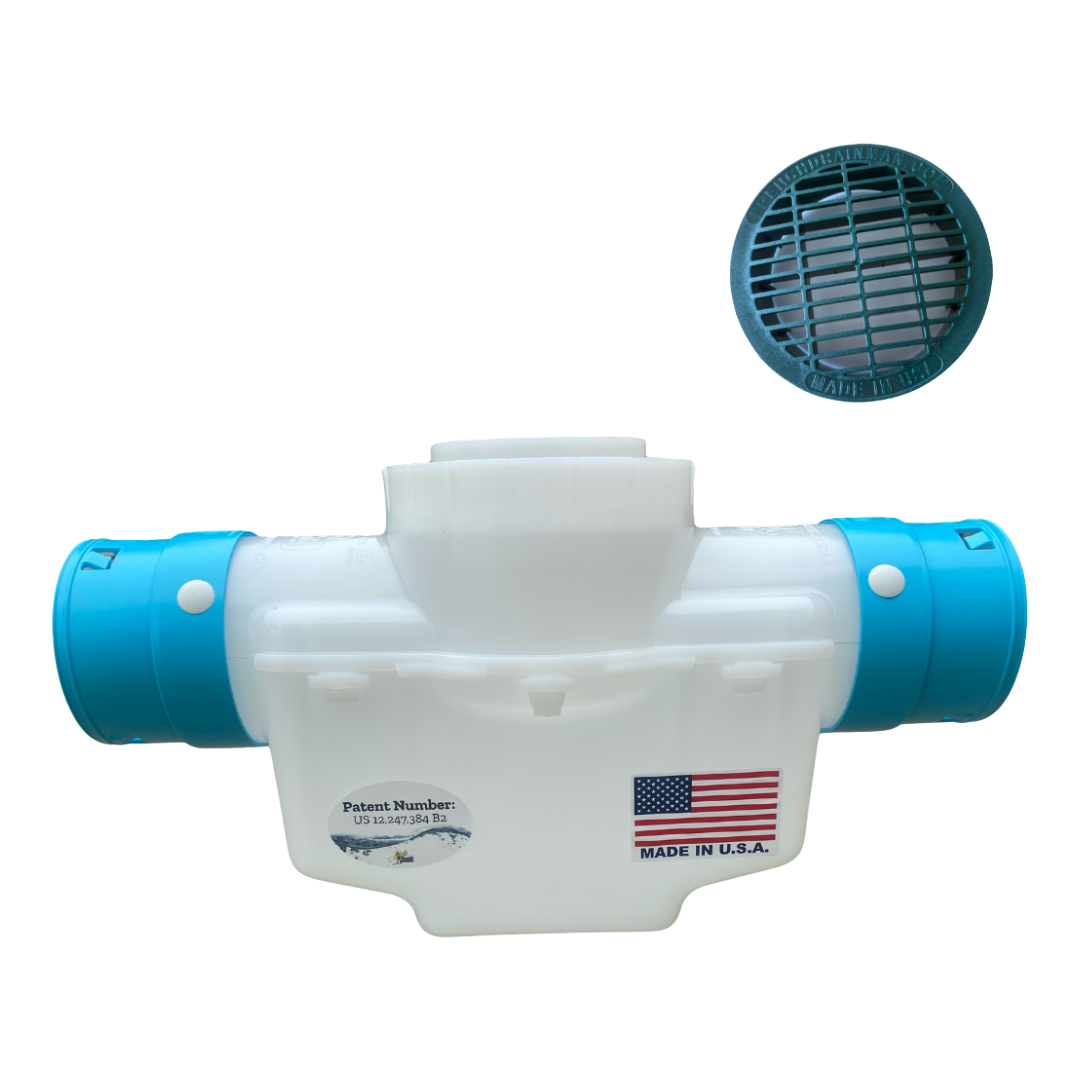 6 Inch Catch Basin</br>Connects to 3½ Corrugated