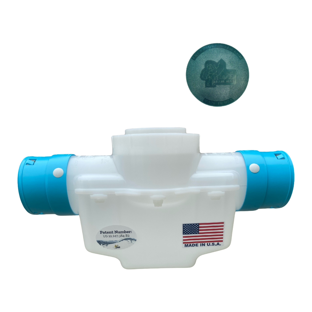 4 Inch Catch Basin</br> Connects to 3½ Inch Corrugated