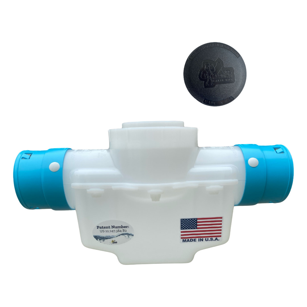 4 Inch Catch Basin</br> Connects to 3½ Inch Corrugated