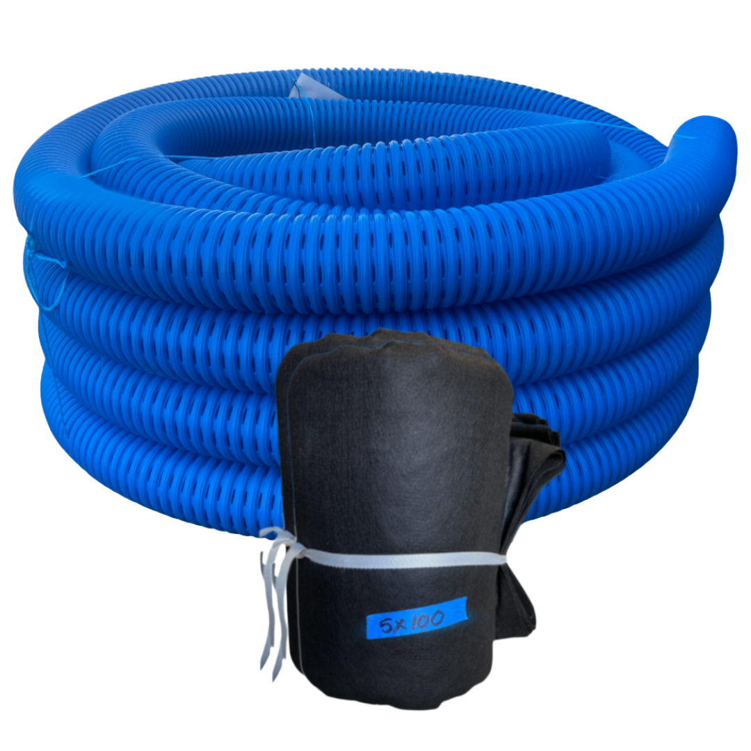 3½ Inch High Octane® 8-Slot</br>1 Roll 100 Foot</br>Non Woven Geotextile Fabric