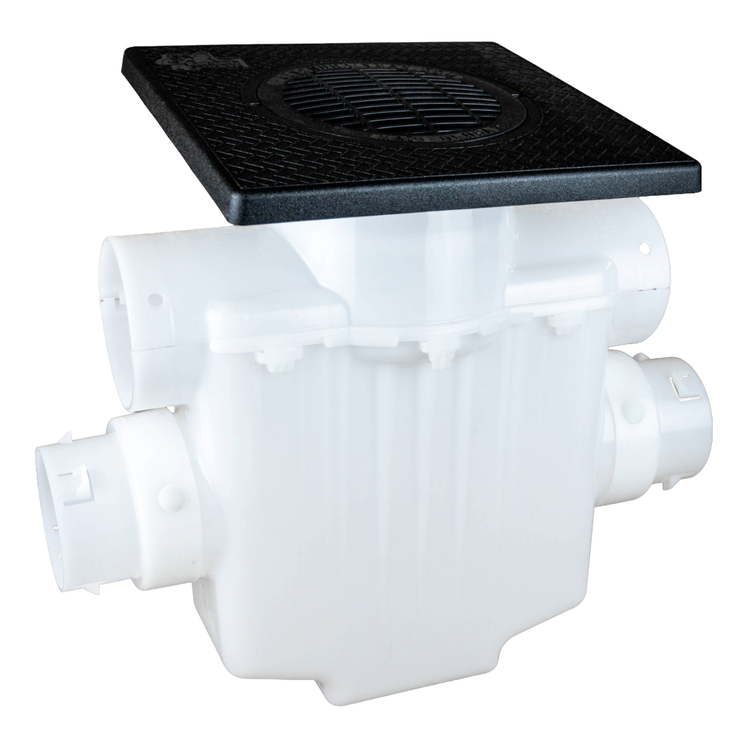 12×12 Catch Basin<br>Connects to 4 Inch SCH 40 PVC