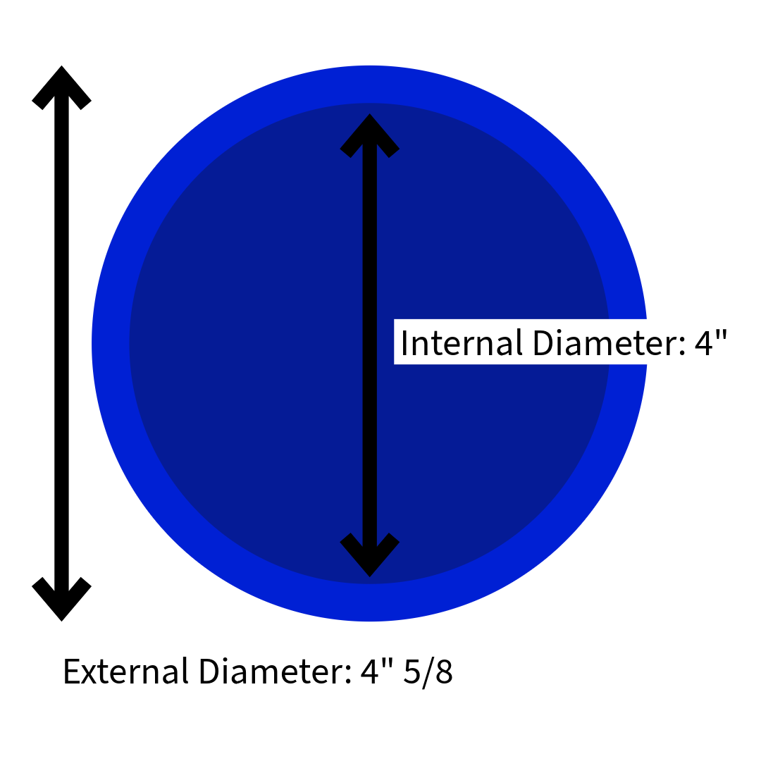 Heavy Duty Solid 4 Inch Corrugated ARMOR Pipe