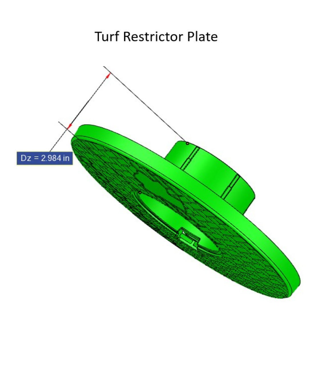 3 Inch Drain Line<br>Clean Out<br>Connects to 3 Inch Corrugated