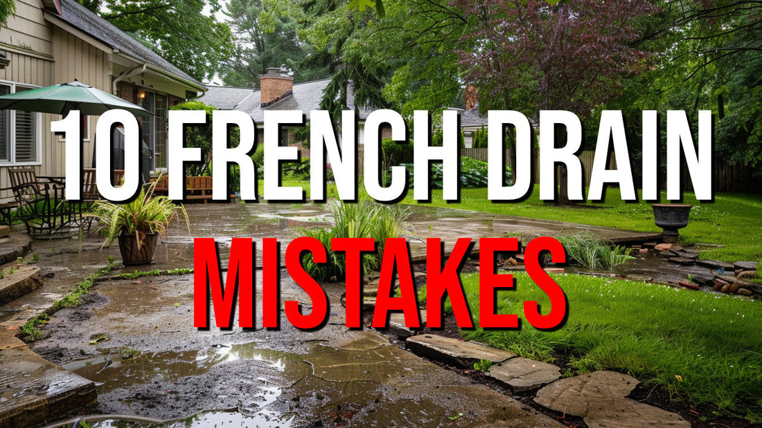 10 French Drain Mistakes Most Homeowners Make