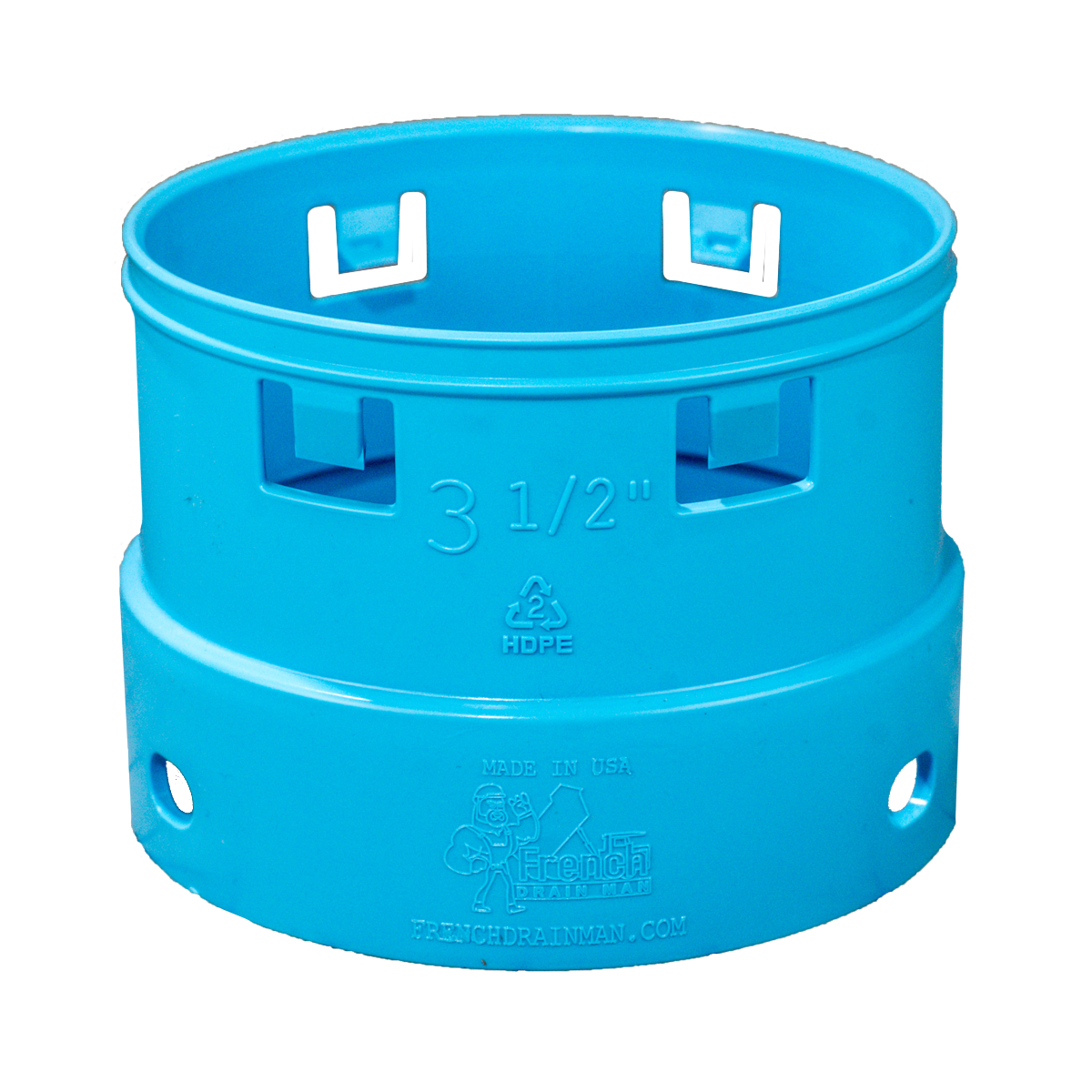 3½ Inch Corrugated to 4 Inch PVC Female Coupler