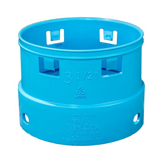 3½ Inch Corrugated to 4 Inch PVC Female Coupler
