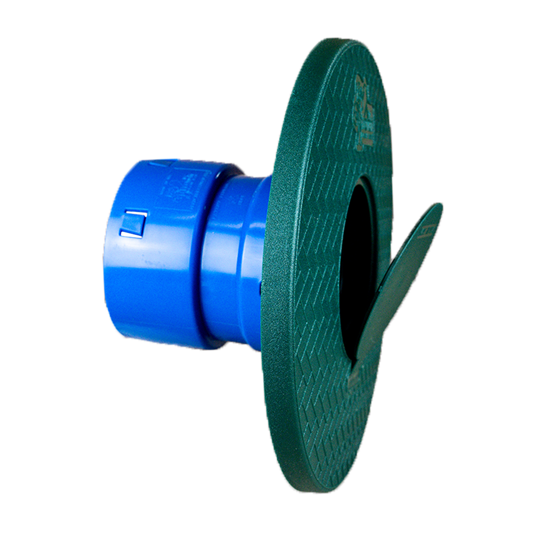 Turf Restriction Ring Flow Gate with Turf Restrictor PlateConnects to 4 Inch Corrugated ...