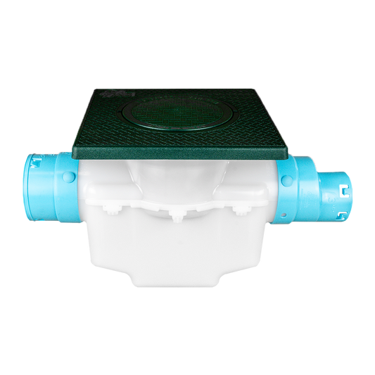 12×12 Catch Basin<br>Connects to 3½ Inch Corrugated