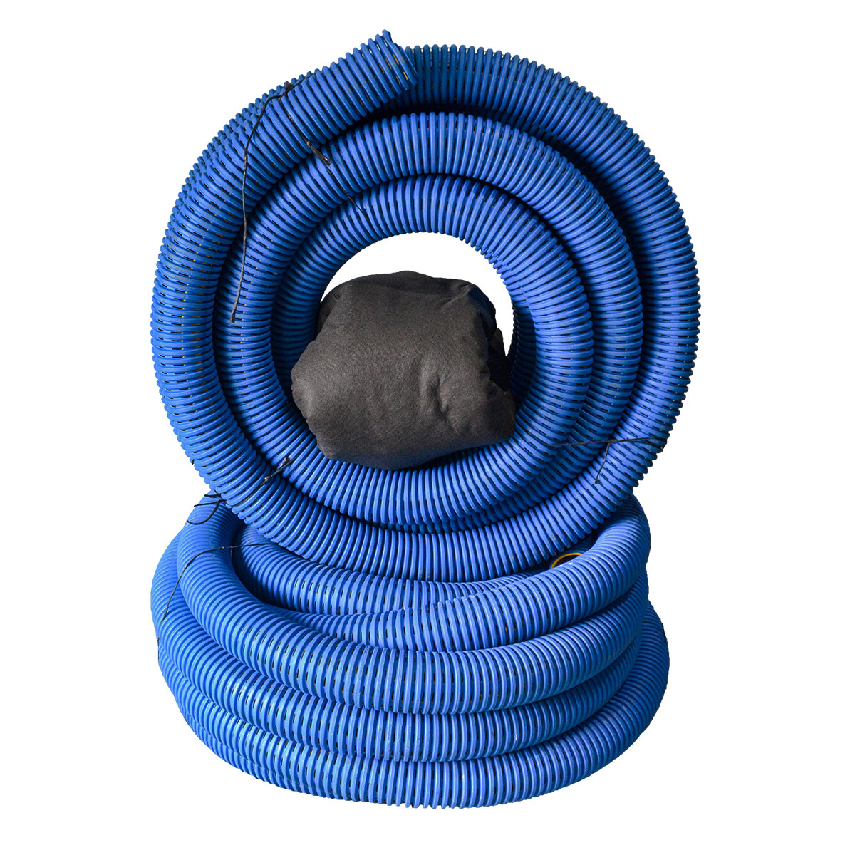 High Octane 8 Slot Pipe<br>2 Rolls 100 Feet Each<br>Non Woven Geotextile Fabric<br>5 Feet x 100 Feet