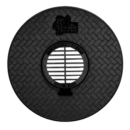 Turf Restrictor Plate & Drain Grate<br>4 Inch Grate
