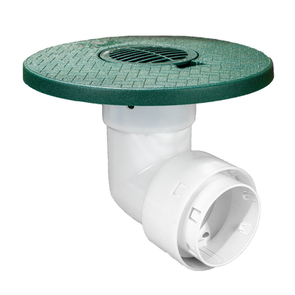 Not Quite a 90<br>Turf Restrictor Plate with Drain Grate