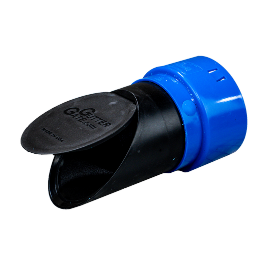 Flow Gate for 4 Inch Corrugated Pipe <br> Connects to 4 inch Corrugated