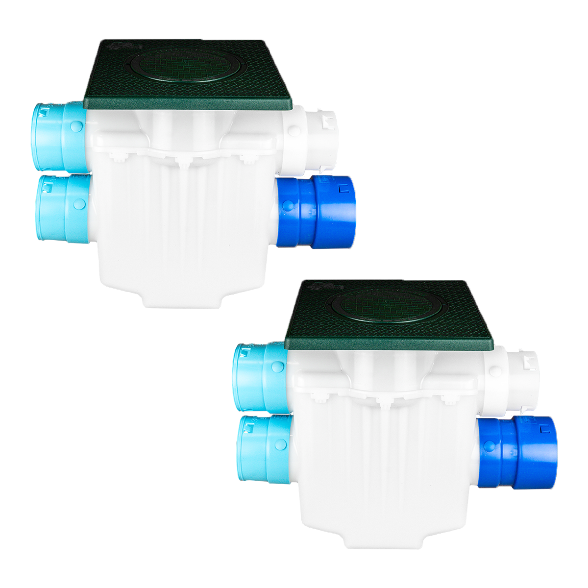 Quad Pack French Drain Cleanout