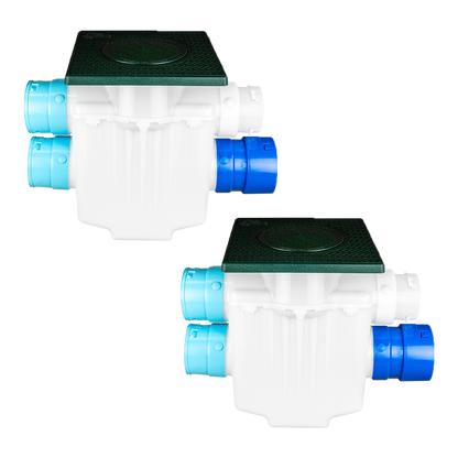 Quad Pack French Drain Cleanout