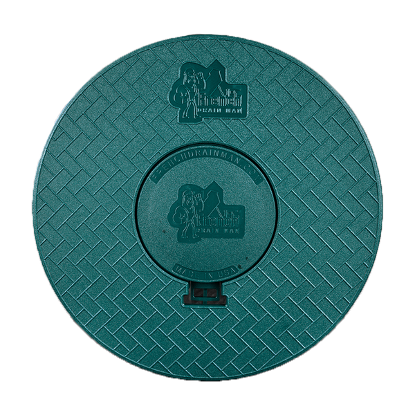 Turf Restrictor Plate & Drain Plug<br>4 Inch Solid Drain Plug