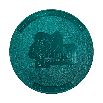 4 Inch Green Solid Drain Cover