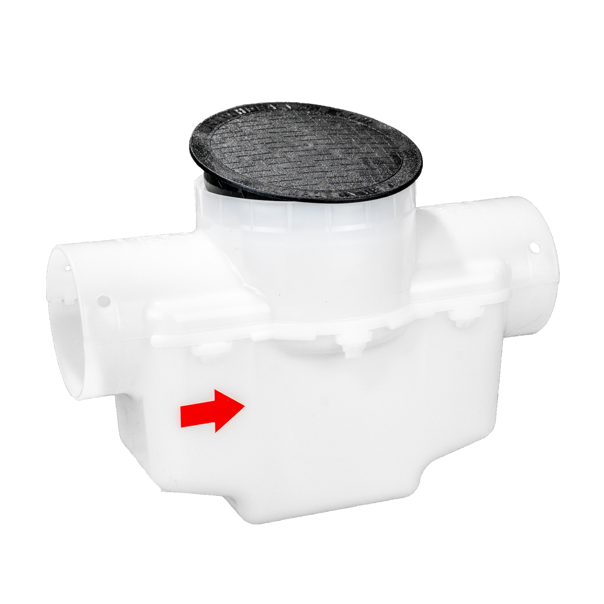 6 Inch Round Lid<br>Catch Basin<br>For 3 Inch or 4 Inch Pipe