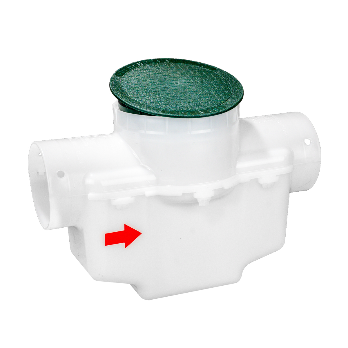 6 Inch Round Lid<br>Catch Basin<br>For 3 Inch or 4 Inch Pipe