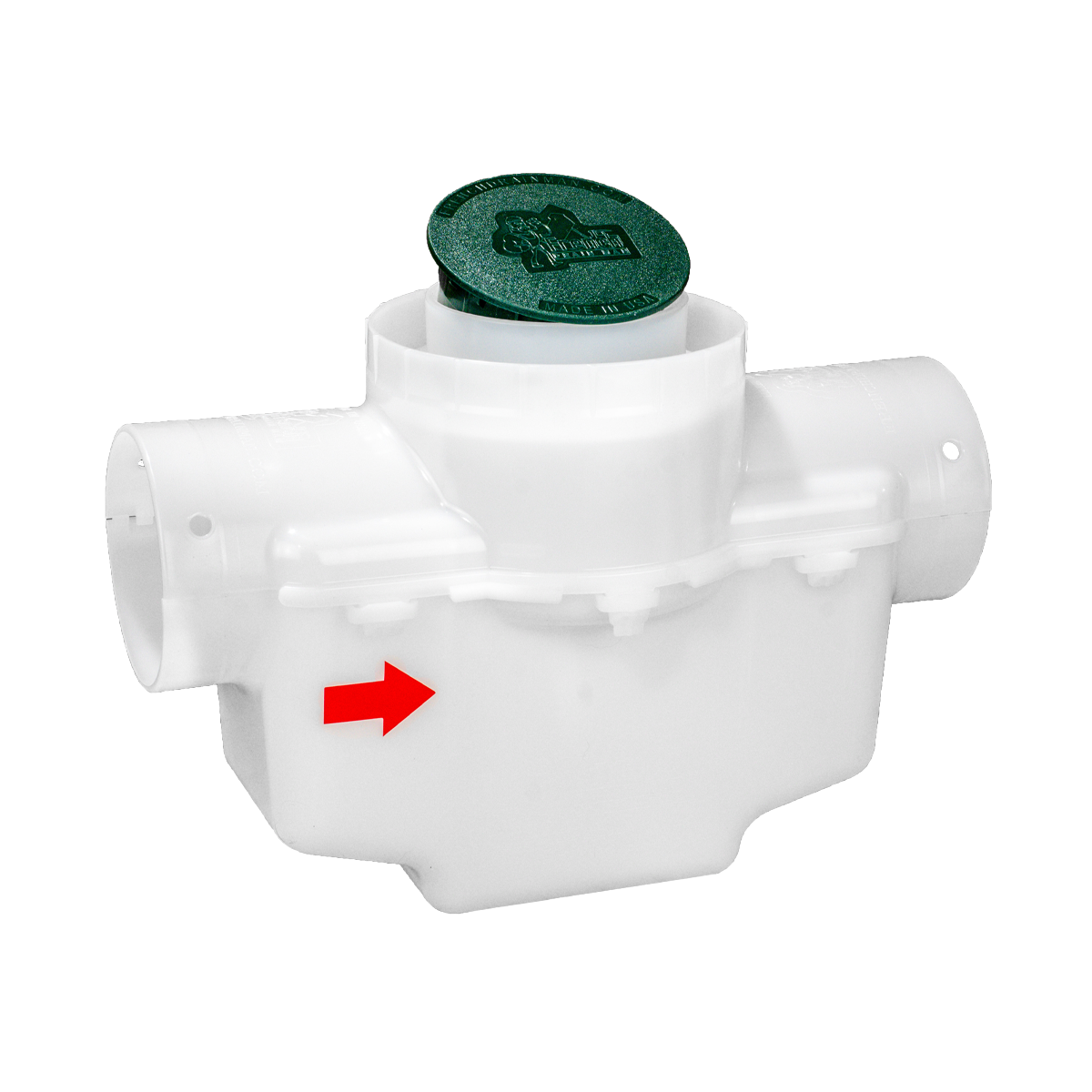 4 Inch Round Lid<br>Catch Basin<br>For 3 Inch OR 4 Inch Pipe