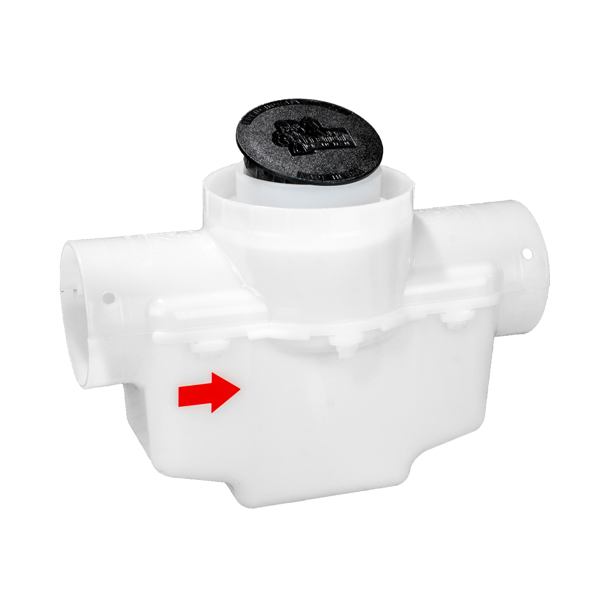 4 Inch Round Lid<br>Catch Basin<br>For 3 Inch OR 4 Inch Pipe