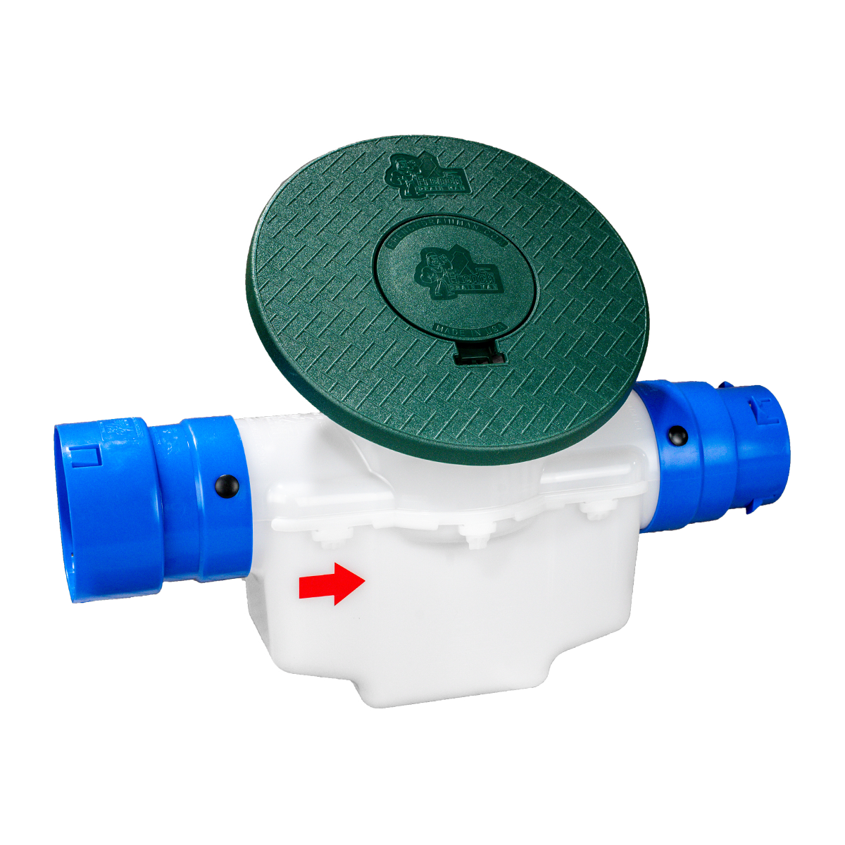 Turf Restriction Ring 4 Inch Catch Basinwith Turf Restrictor PlateConnects to 4 Inch Corruga ...