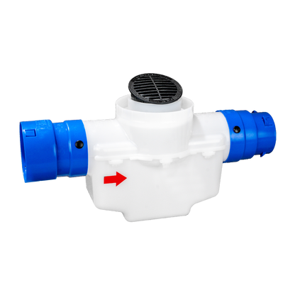 4 Inch Round Lid<br>Catch Basin<br>For 3 Inch OR 4 Inch Pipe