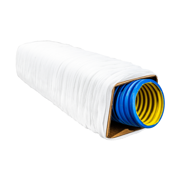 4 Inch x 100 Feet </br> Fabric Drainage Sock </br> with Applicator