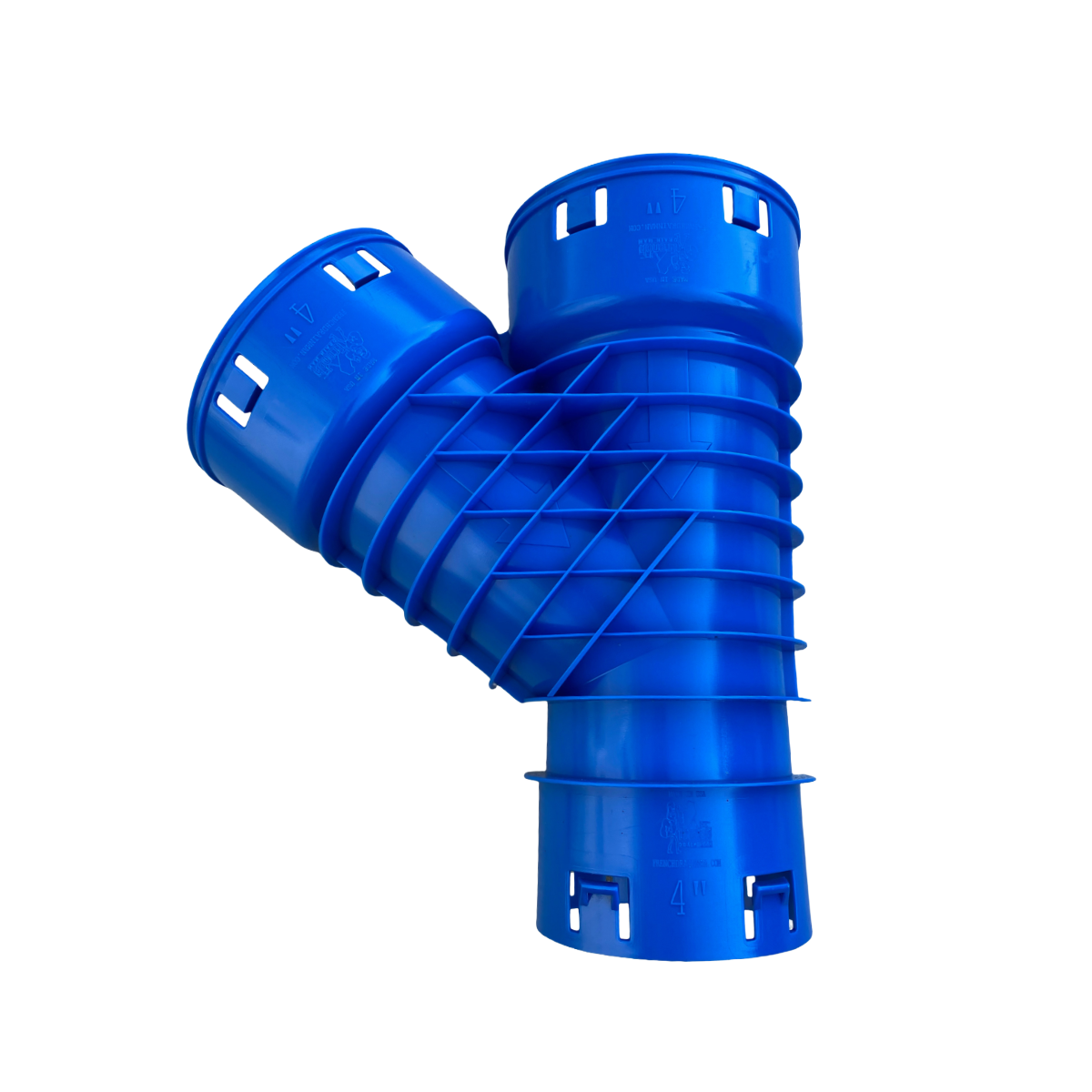 NEW! 4 Inch Corrugated Wye Fitting