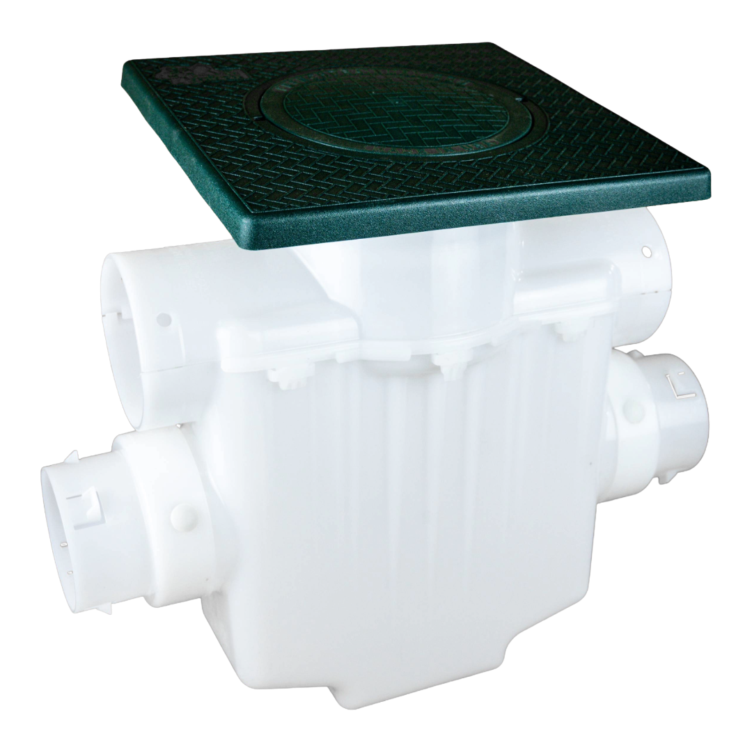 12×12 Catch Basin<br>Connects to 4 Inch SCH 40 PVC