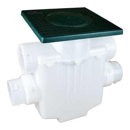 12×12 Catch Basin<br>Connects to 4 Inch SCH 40 PVC