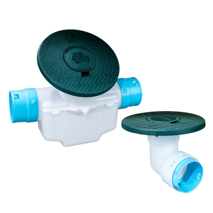 4 Inch Cover<br>Single Line Catch Basin<br>Grated Emitter Kit