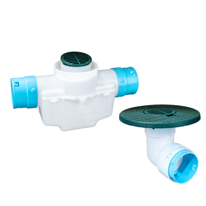 4 Inch Cover<br>Single Line Catch Basin<br>Grated Emitter Kit