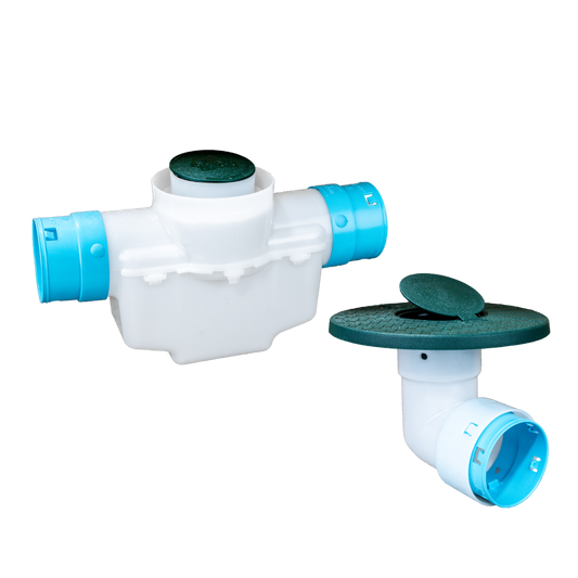 4 Inch<br>Single Line Catch Basin<br>Pop Up Emitter Kit<br>3½ Inch Connection