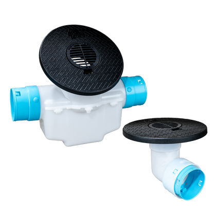 4 Inch Cover<br>Single Line Catch Basin<br>Grated Emitter Kit