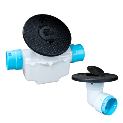 4 Inch Cover<br>Single Line Catch Basin<br>Pop Up Emitter Kit