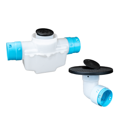 4 Inch Cover<br>Single Line Catch Basin<br>Pop Up Emitter Kit