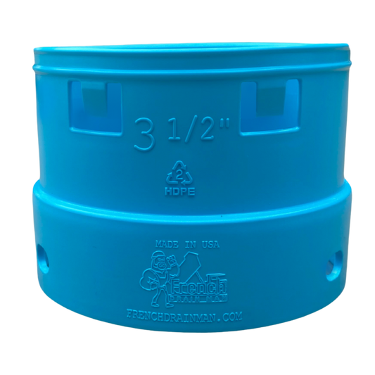 3½ Inch Corrugated to 4 Inch PVC Female Coupler